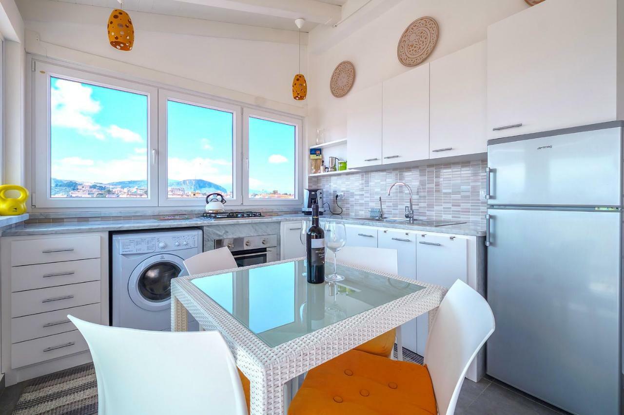 Solemar Sicilia - Casa Panorama Apartment Santa Flavia Luaran gambar