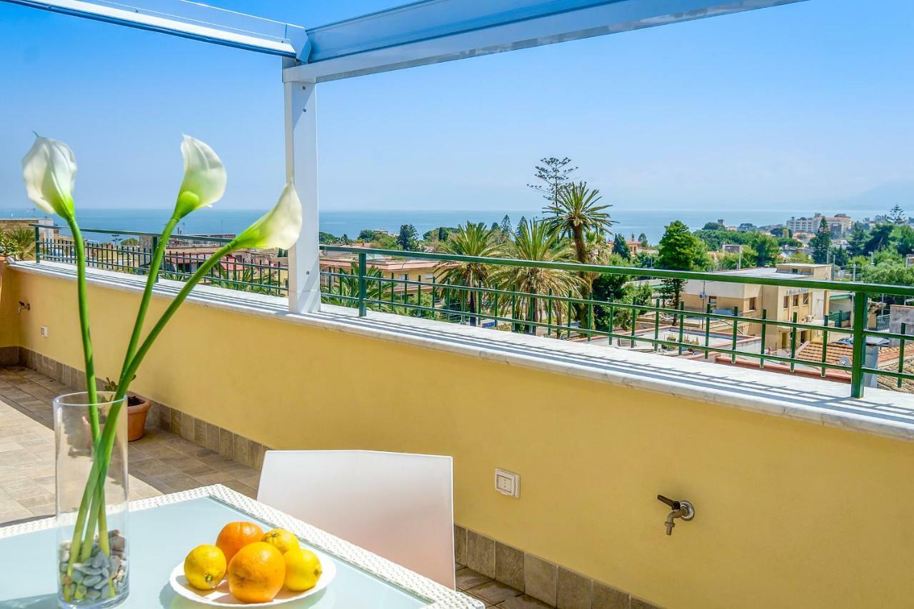 Solemar Sicilia - Casa Panorama Apartment Santa Flavia Luaran gambar